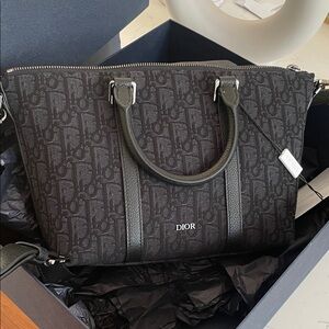 Dior Monogram Black Crossbody Bag